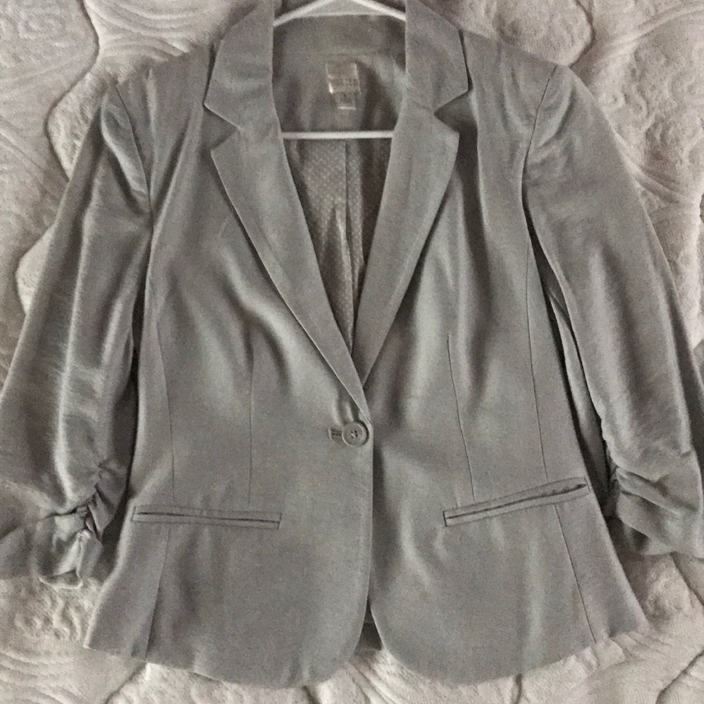 LC Lauren Conrad Light Gray Blazer
